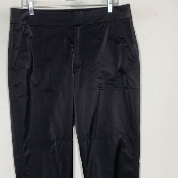 Athleta Black Radiant Jogger High Rise Pockets Size 12 - Picture 3 of 10